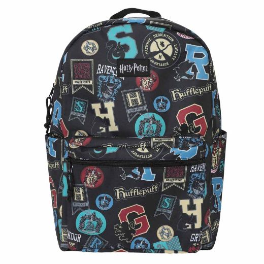 Picture of Harry Potter House Icons AOP Laptop Backpack