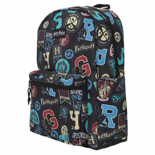 Picture of Harry Potter House Icons AOP Laptop Backpack