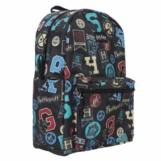 Picture of Harry Potter House Icons AOP Laptop Backpack