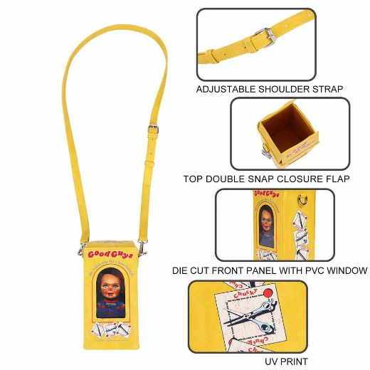Picture of Chucky Good Guys Box Shaped Crossbody