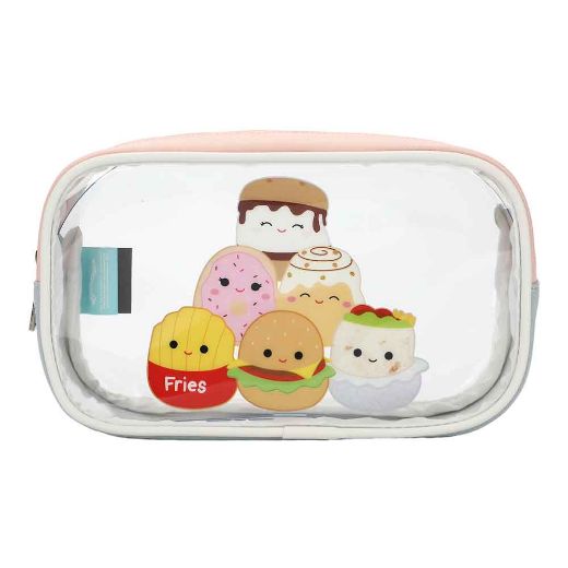 Picture of Squishmallows Food Squad Travel Cosmetic Bags - Set of 3