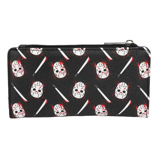 Picture of Friday the 13th Jason Mask Bi-fold Wallet
