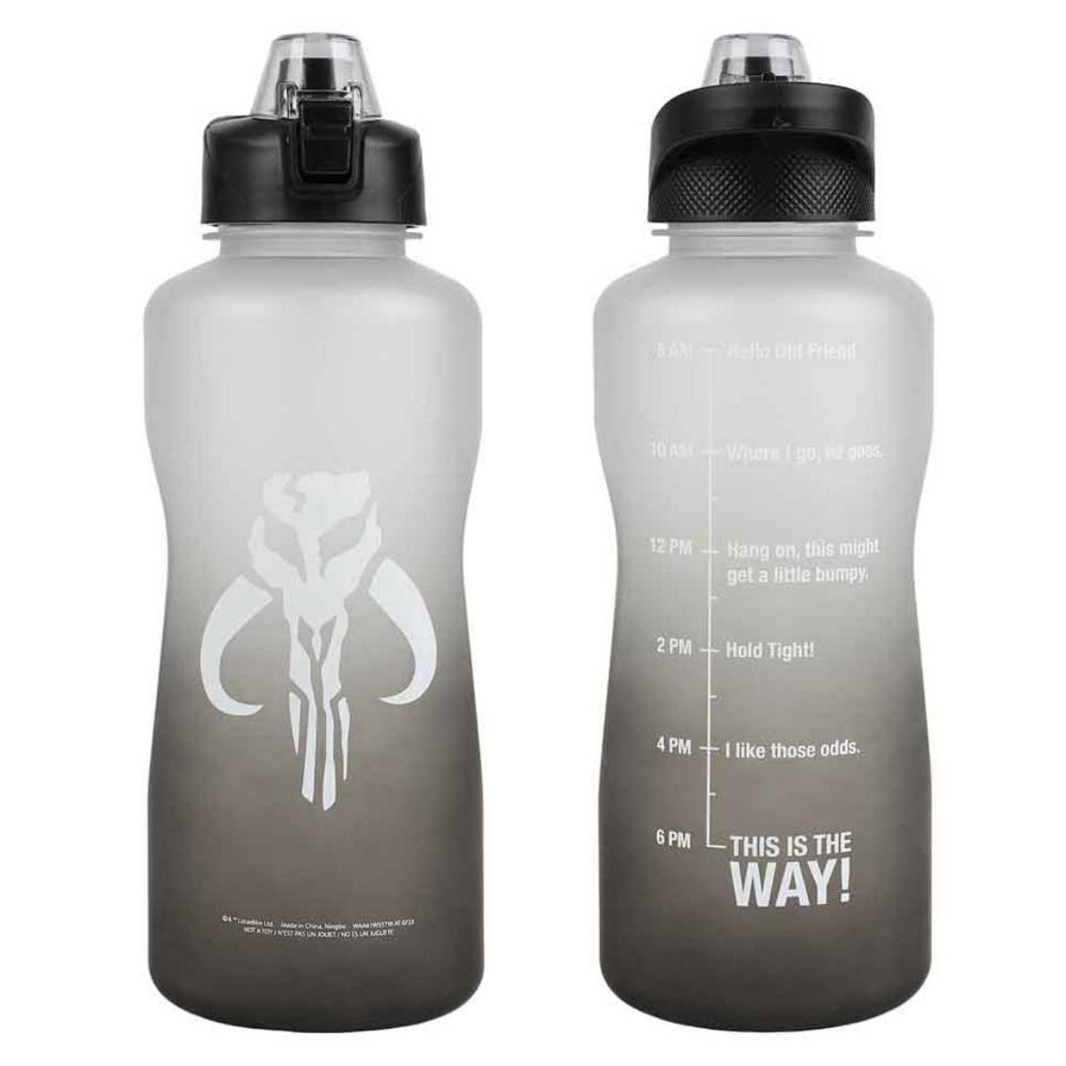 Picture of Star Wars The Mandalorian Motivational 2 lt. Water Bottle
