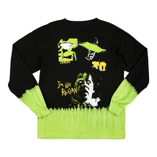 Picture of The Exorcist Dip Dyed Long Sleeve Unisex Pre-pack Tee