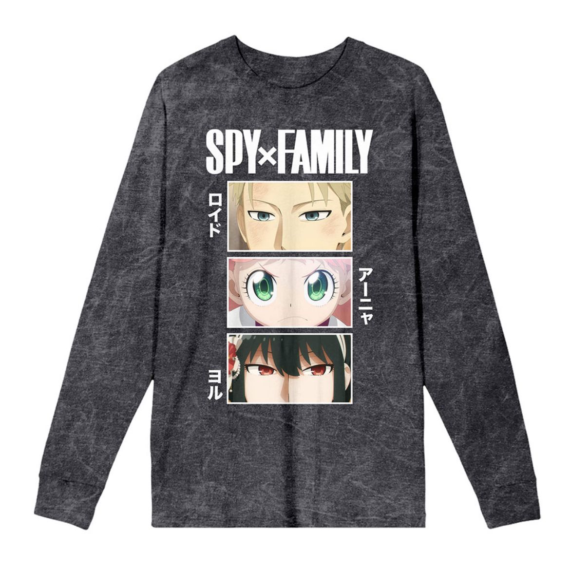 Picture of Spy x Family Grid Long Sleeve Unisex Pre-pack Tee