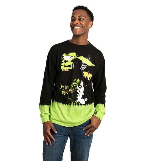 Picture of The Exorcist Dip Dyed Long Sleeve Unisex Pre-pack Tee