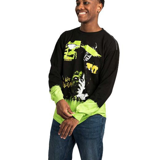 Picture of The Exorcist Dip Dyed Long Sleeve Unisex Pre-pack Tee