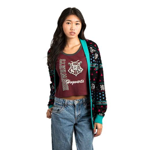 Picture of Harry Potter Hogwarts House Christmas Cardigan