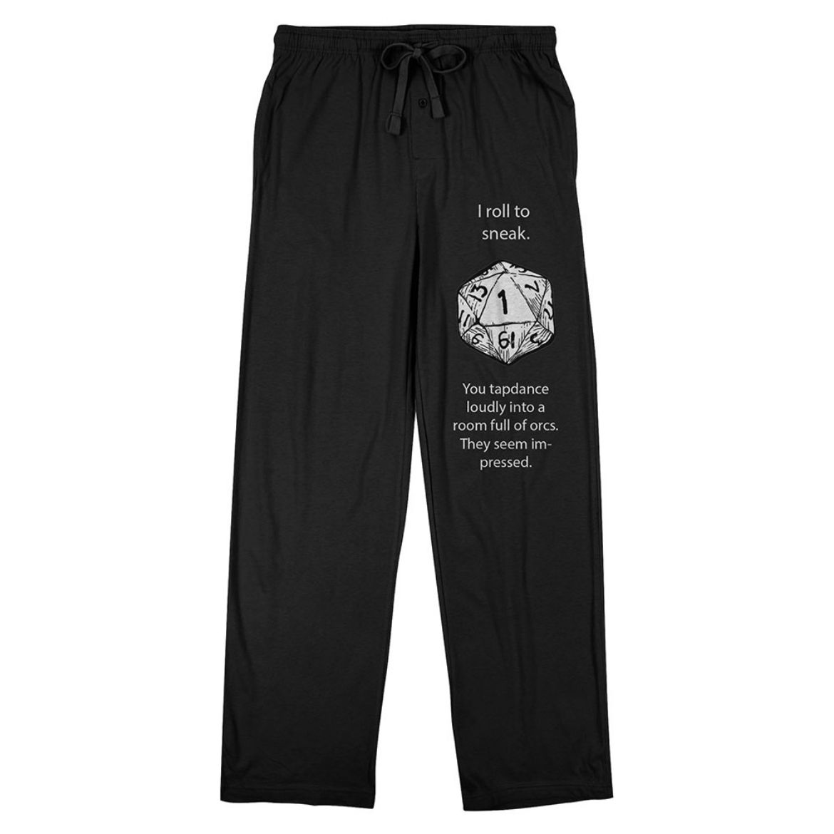 Picture of Dungeons & Dragons I Roll To Sneak Unisex Lounge Pants