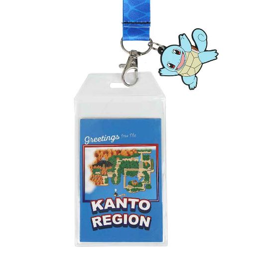 Picture of Pokemon Squirtle Kanto Region Lanyard