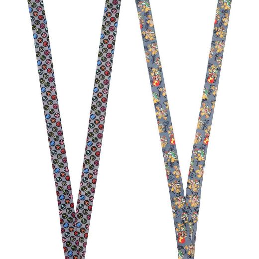 Picture of Super Mario Bowser AOP Lanyard