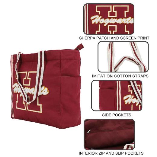 Picture of Harry Potter Hogwarts Collegiate Tote Bag