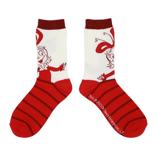 Picture of Dr. Seuss The Grinch Women's 5 Pair Crew Socks