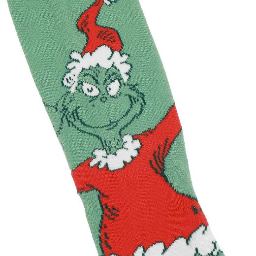 Picture of Dr. Seuss The Grinch Women's 5 Pair Crew Socks