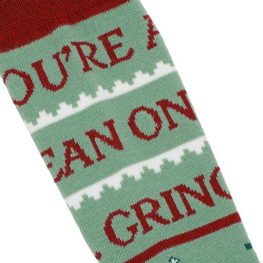 Picture of Dr. Seuss The Grinch Women's 5 Pair Crew Socks