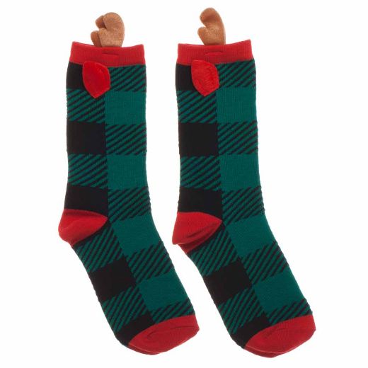 Picture of Novelty Reindeer Crew Socks