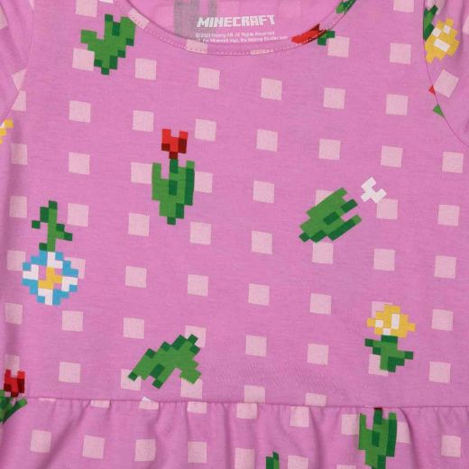 Picture of Minecraft Short Sleeve 2 Pack Girls Dresses