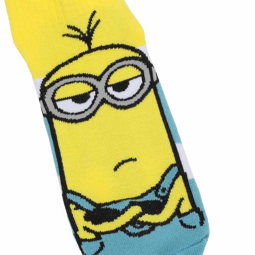 Picture of Minions Woman Quarter Crew 3 Pack Socks