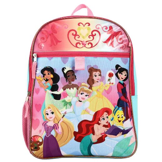 Picture of Disney Princess 5 pc Youth Backpack Set