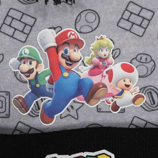 Picture of Super Mario Youth Beanie & Gloves Combo