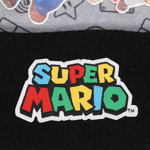 Picture of Super Mario Youth Beanie & Gloves Combo