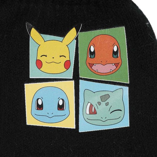 Picture of Pokemon Characters Youth 3 Pack Knit Gloves