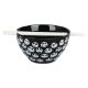 Picture of The Nightmare Before Christmas Jack 20 oz. Ceramic Ramen Bowl with Chopsticks