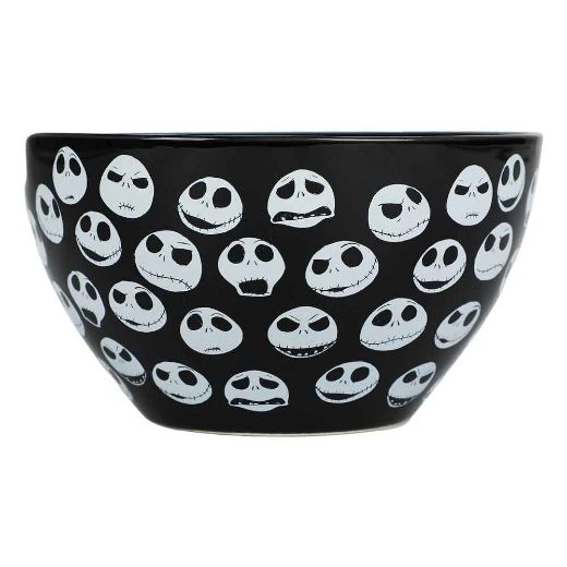 Picture of The Nightmare Before Christmas Jack 20 oz. Ceramic Ramen Bowl with Chopsticks