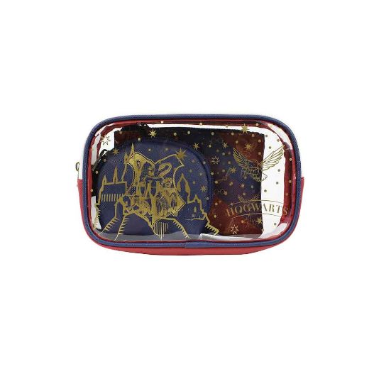 Picture of Harry Potter Hogwarts Travel Cosmetic Bags - Set of 3