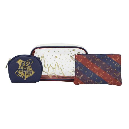 Picture of Harry Potter Hogwarts Travel Cosmetic Bags - Set of 3