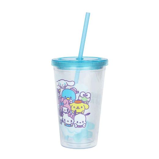 Picture of Hello Kitty & Friends Acrylic 16 oz. Acrylic Travel Cup
