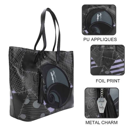 Picture of The Nightmare Before Christmas Jack & Sally Tote Bag