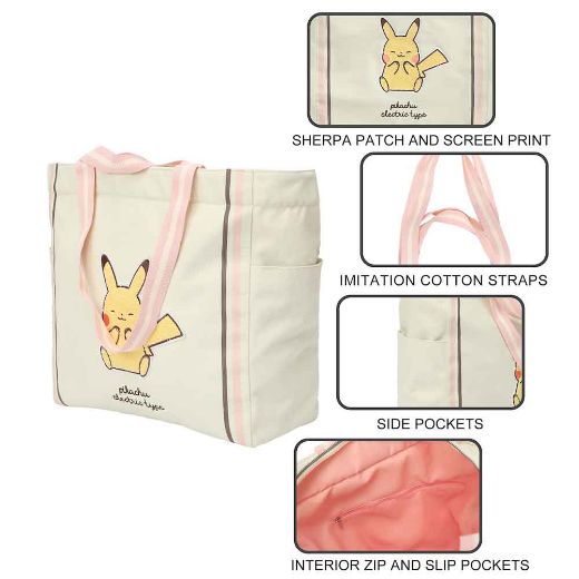 Picture of Pokemon Pikachu Electric Type Tote Bag