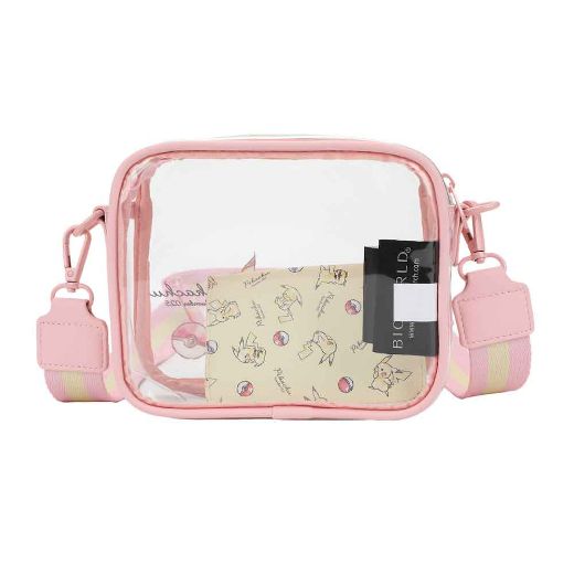 Picture of Pokemon Pikachu Number 025 Clear Crossbody & Wallet
