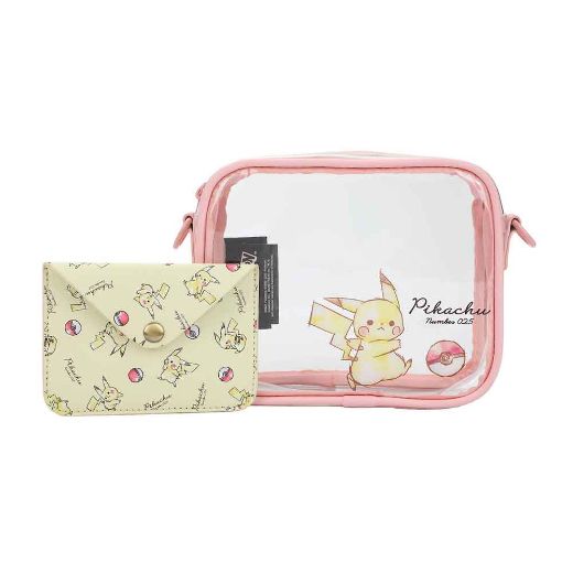 Picture of Pokemon Pikachu Number 025 Clear Crossbody & Wallet