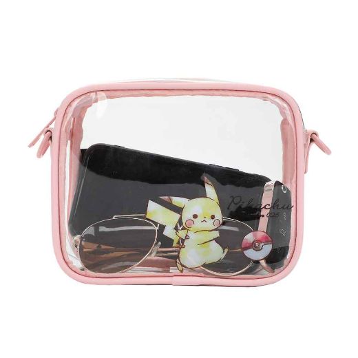 Picture of Pokemon Pikachu Number 025 Clear Crossbody & Wallet