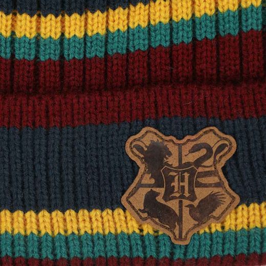 Picture of Harry Potter Hogwarts Crest Cuff Beanie