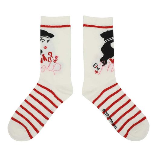 Picture of Emily in Paris Women's 5 Pair Crew Socks