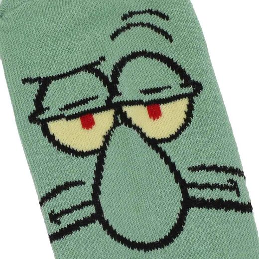 Picture of SpongeBob SquarePants Peek-a-boo  3 Pair Crew Socks