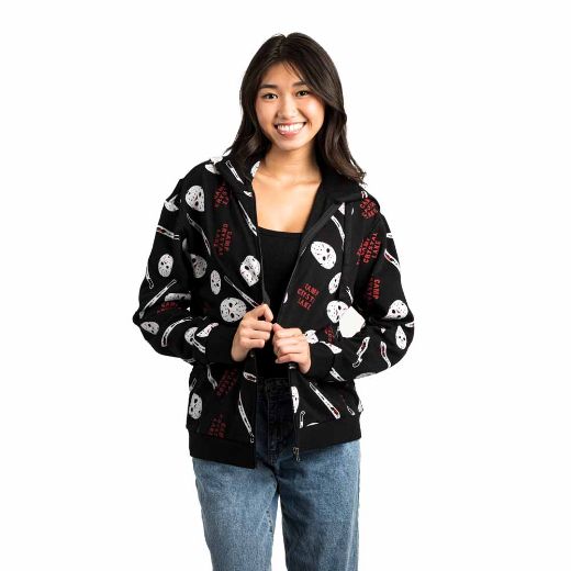 Picture of Friday the 13th Camp Crystal Lake Juniors Pre-pack Zip-up Hoodie
