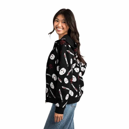 Picture of Friday the 13th Camp Crystal Lake Juniors Pre-pack Zip-up Hoodie