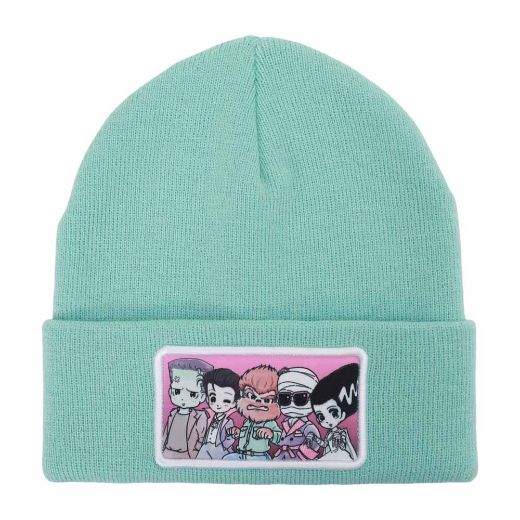 Picture of Universal Monsters Chibi Sublimated Patch Cuff Beanie