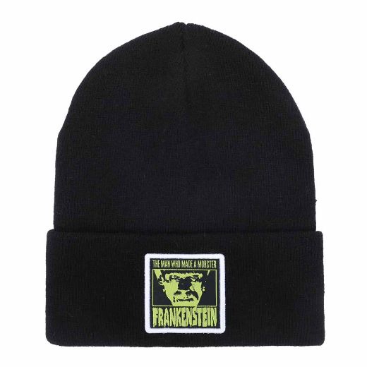 Picture of Universal Monsters Frankenstein Sublimated Patch Cuff Beanie