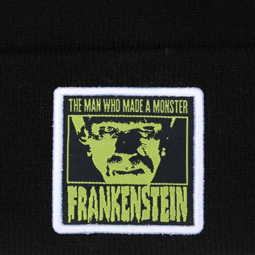 Picture of Universal Monsters Frankenstein Sublimated Patch Cuff Beanie