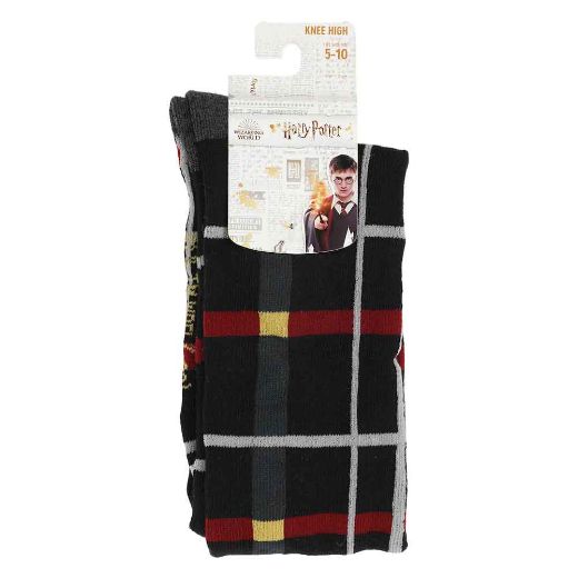 Picture of Harry Potter Hogwarts Plaid Knee High Socks