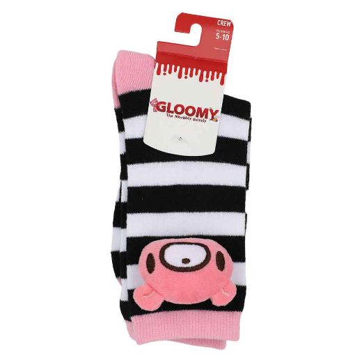 Picture of Gloomy Bear 3D Plush Women's Crew Socks