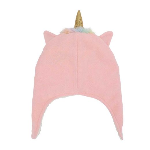 Picture of Little Me Unicorn Cap & Mitten Combo - 4T