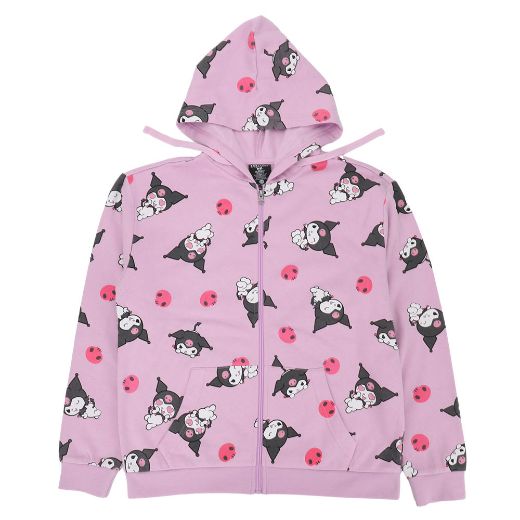 Picture of Kuromi Juniors Pre-pack Zip-up Hoodie