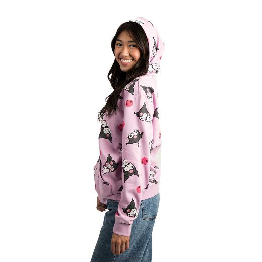 Picture of Kuromi Juniors Pre-pack Zip-up Hoodie