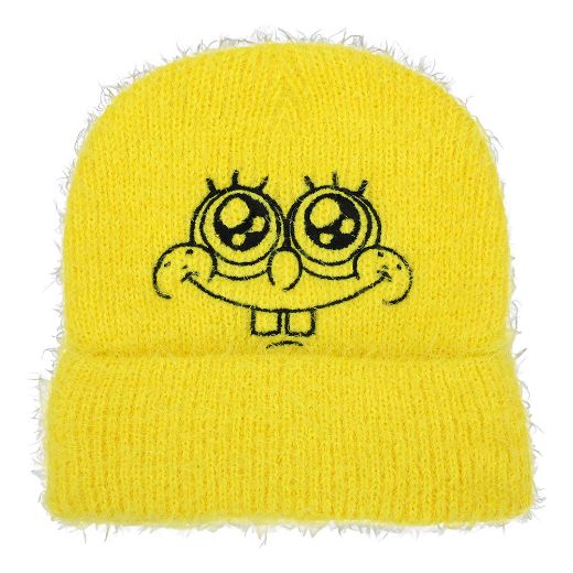 Picture of Spongebob Squarepants Soft Fuzzy Cuff Beanie